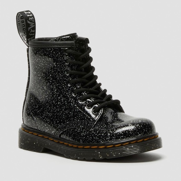 Dr. Martens - TODDLER 1460 GLITTER LACE UP BOOTS - Size 7 - Excellent Condition - Picture 1 of 13